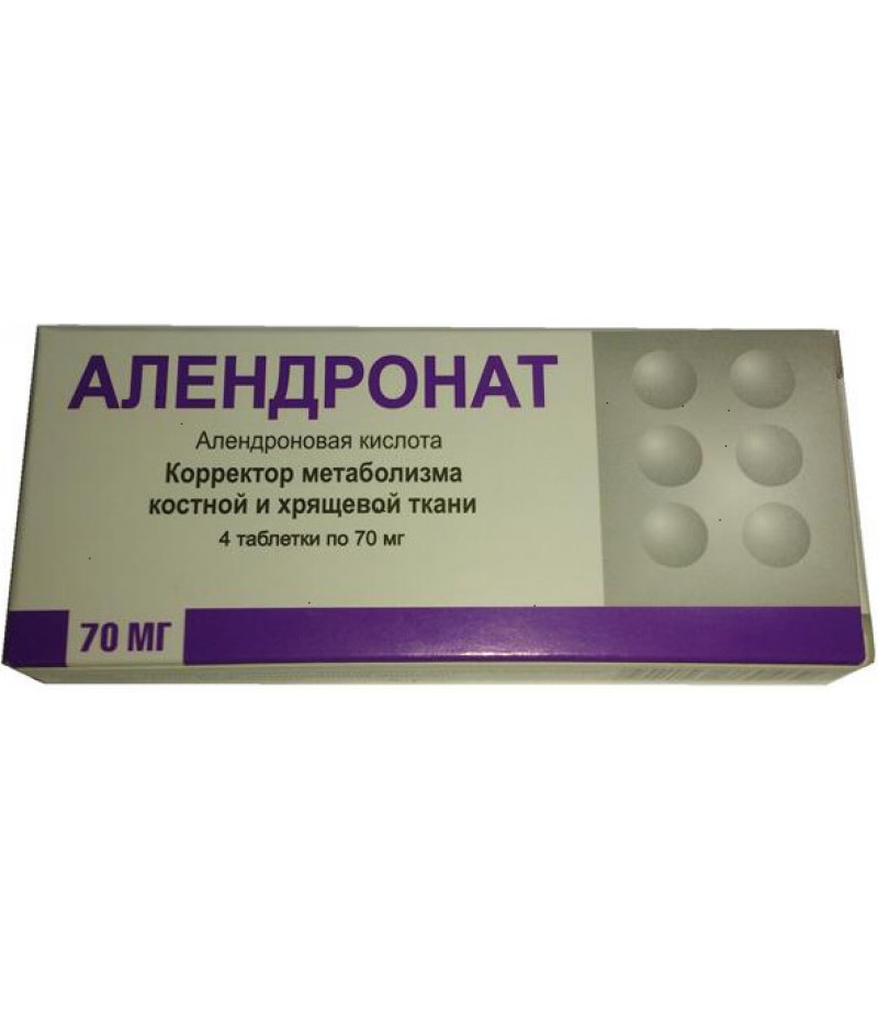 Alendronate tabs 70mg #4 Alendronate tabs 70mg #4