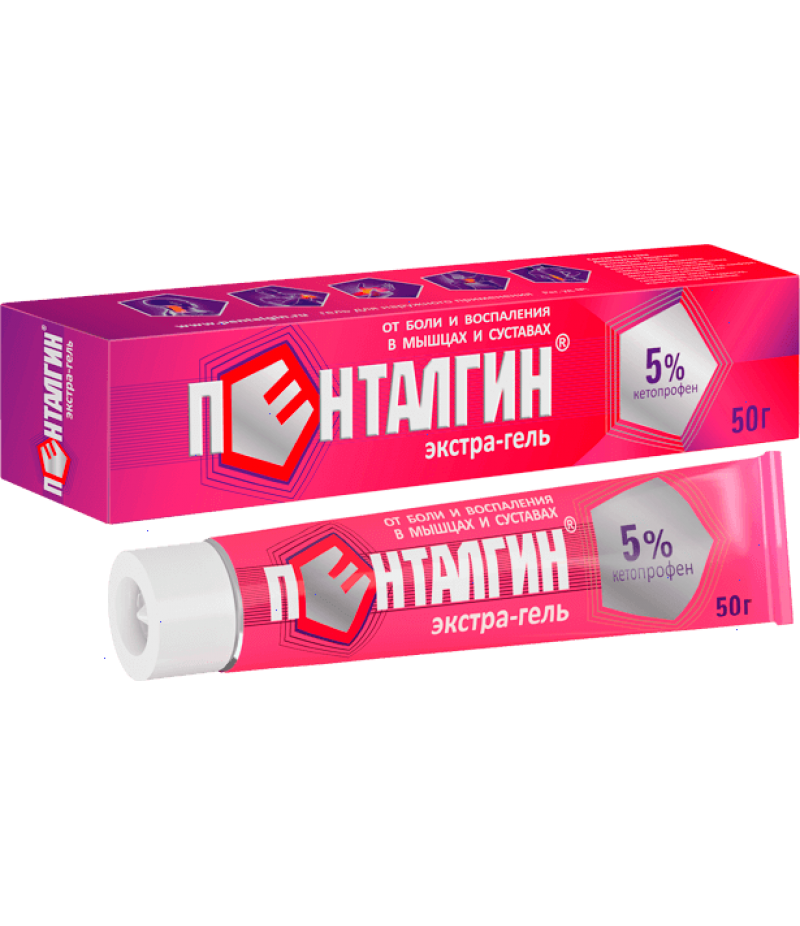 Pentalgin Extra-gel 5% 50gr Pentalgin Extra-gel 5% 50gr