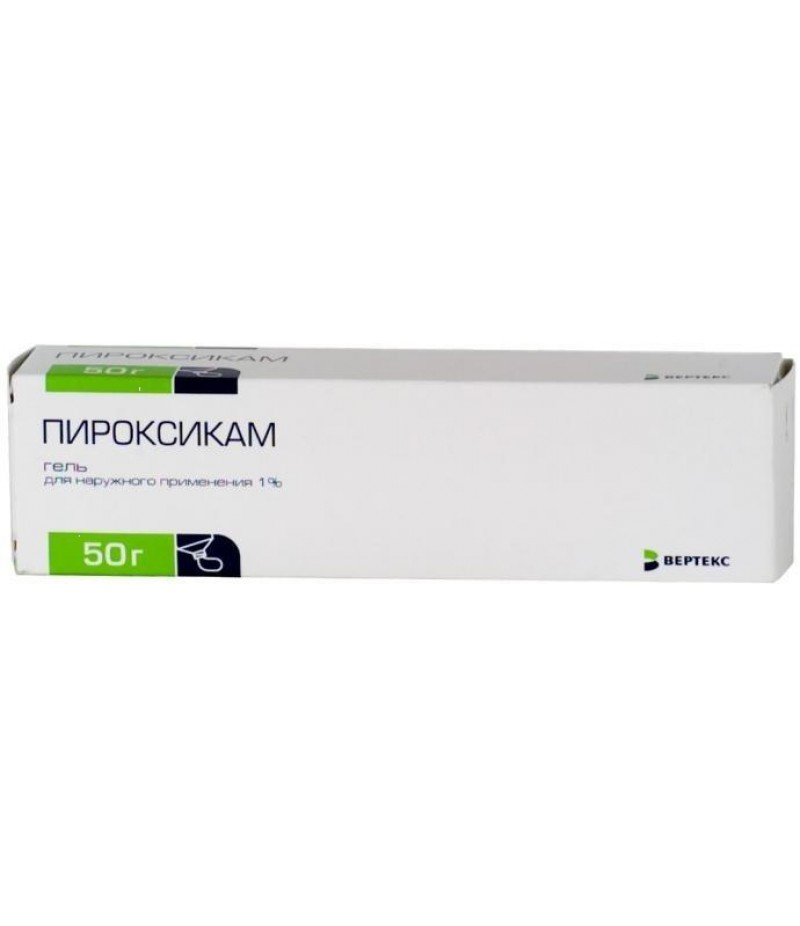 Piroxicam Verte gel 1% 50gr Piroxicam Verte gel 1% 50gr