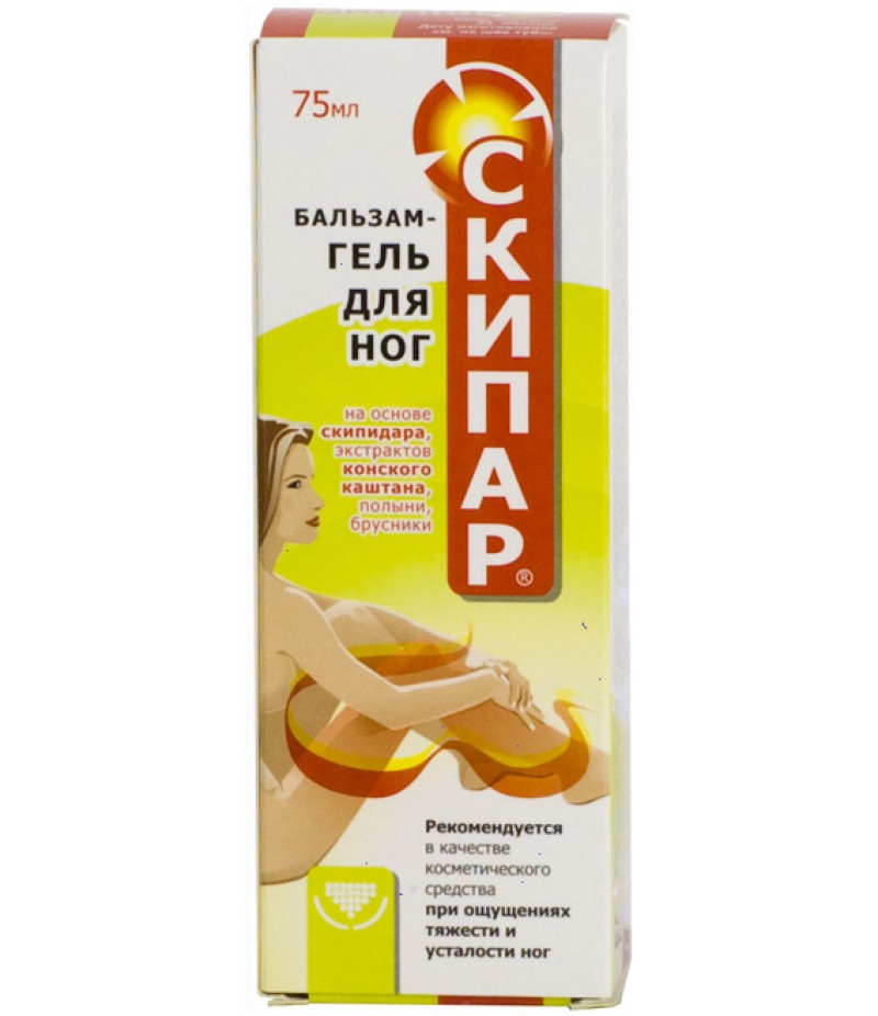Skipar balm-gel for legs 75ml Skipar balm-gel for legs 75ml