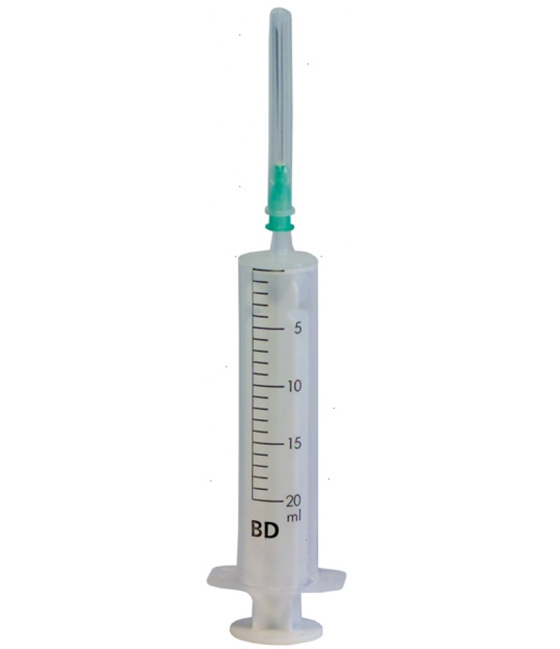 Syringe with needle 20ml disposable #1 Syringe with needle 20ml disposable #1