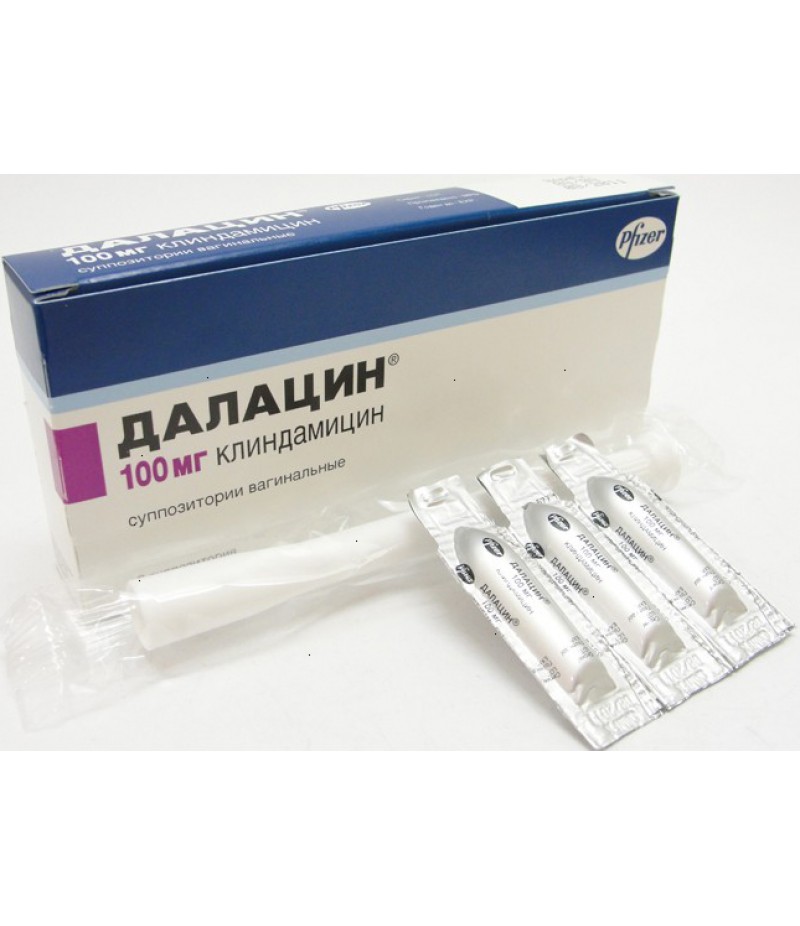 Dalacin vaginal supp 100mg #3 Dalacin vaginal supp 100mg #3