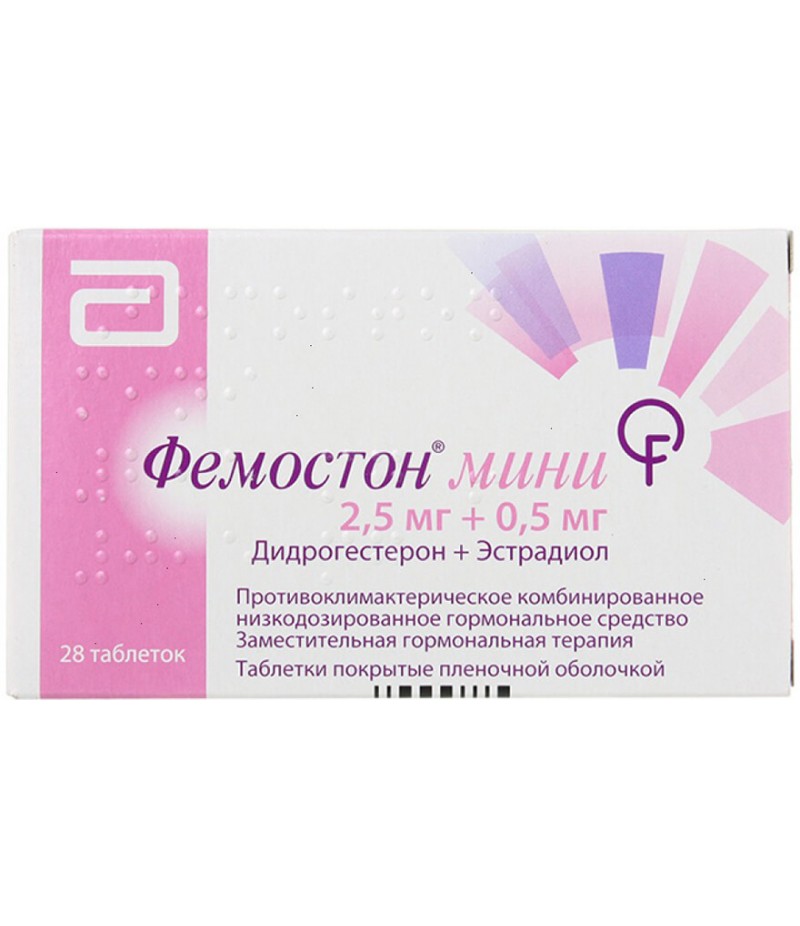 Femoston mini tabs 2.5mg/0.5mg #28 Femoston mini tabs 2.5mg/0.5mg #28