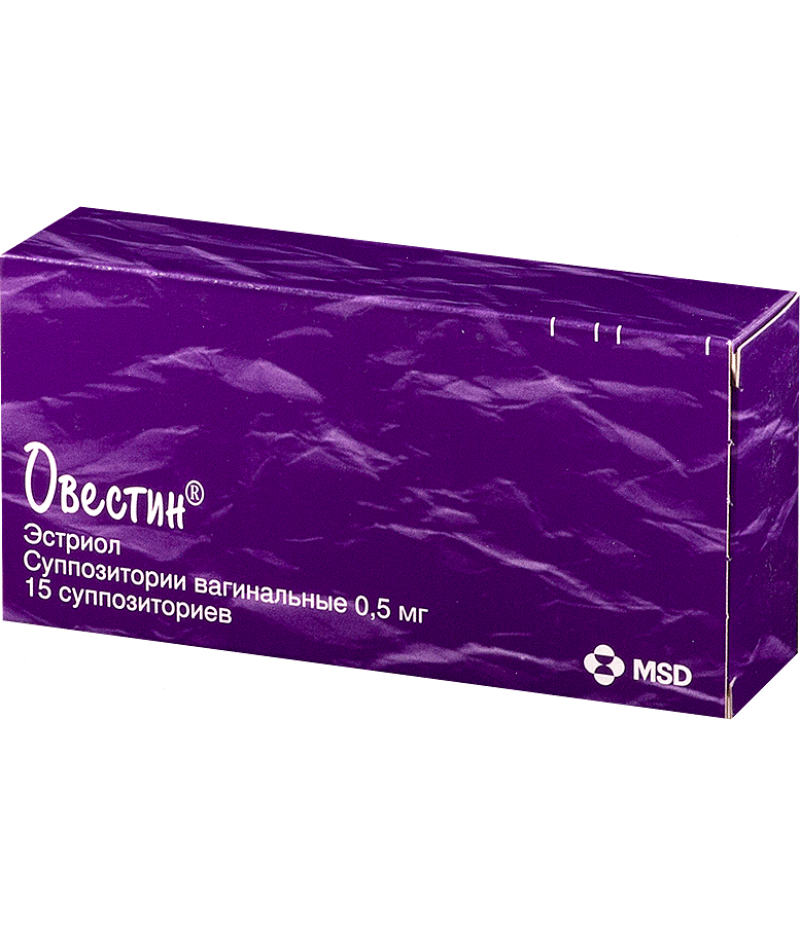 Ovestin supp. 0.5mg #15 Ovestin supp. 0.5mg #15
