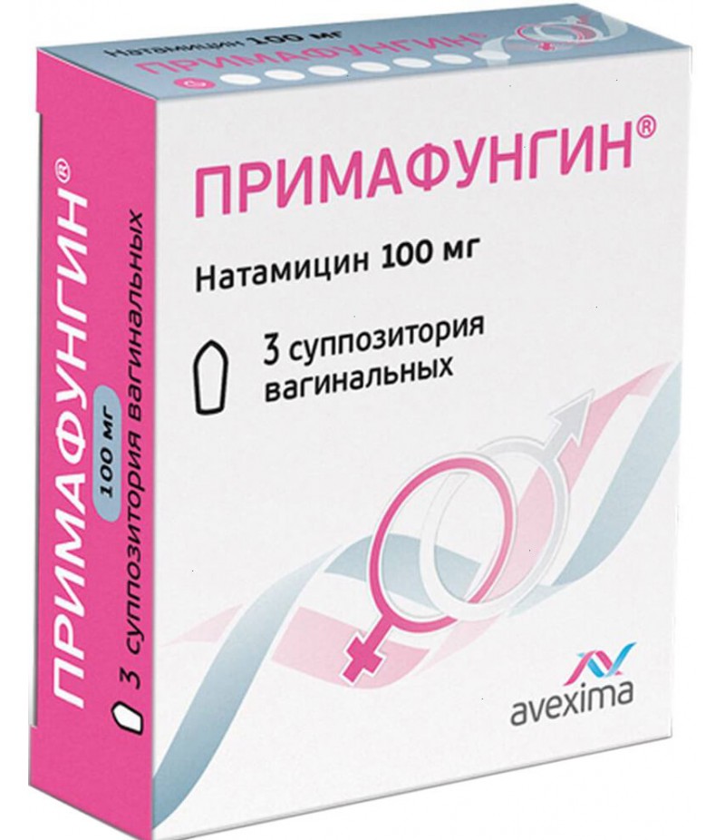 Primafungin supp 100mg #3 Primafungin supp 100mg #3