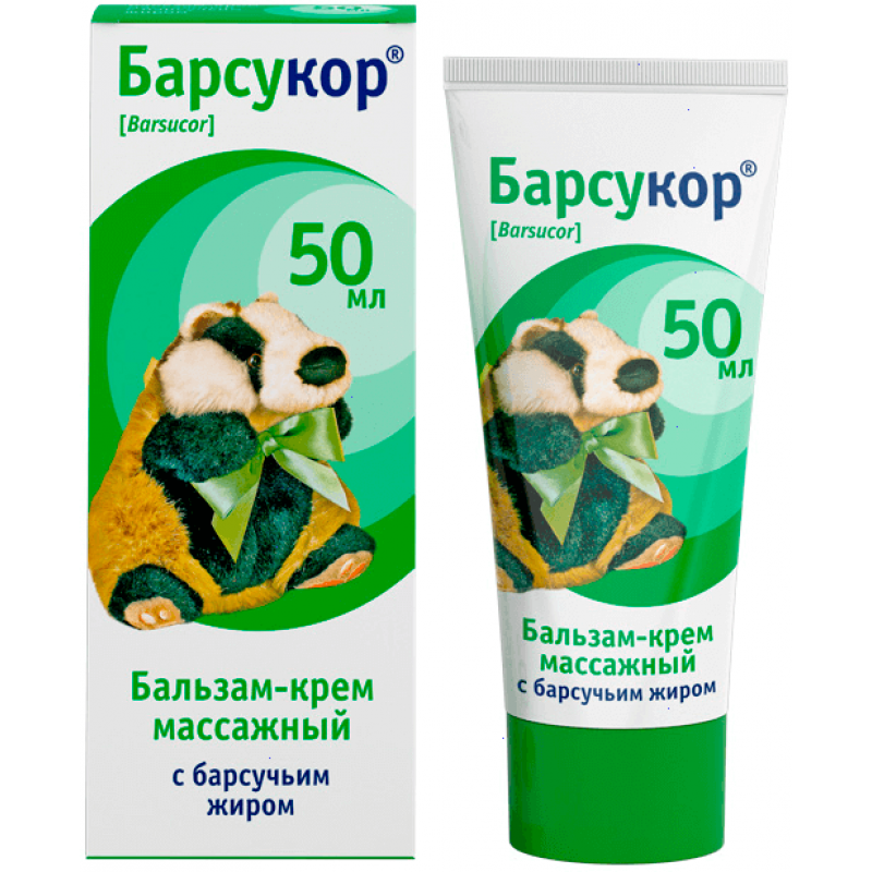 Barsucor balm-cream 50ml