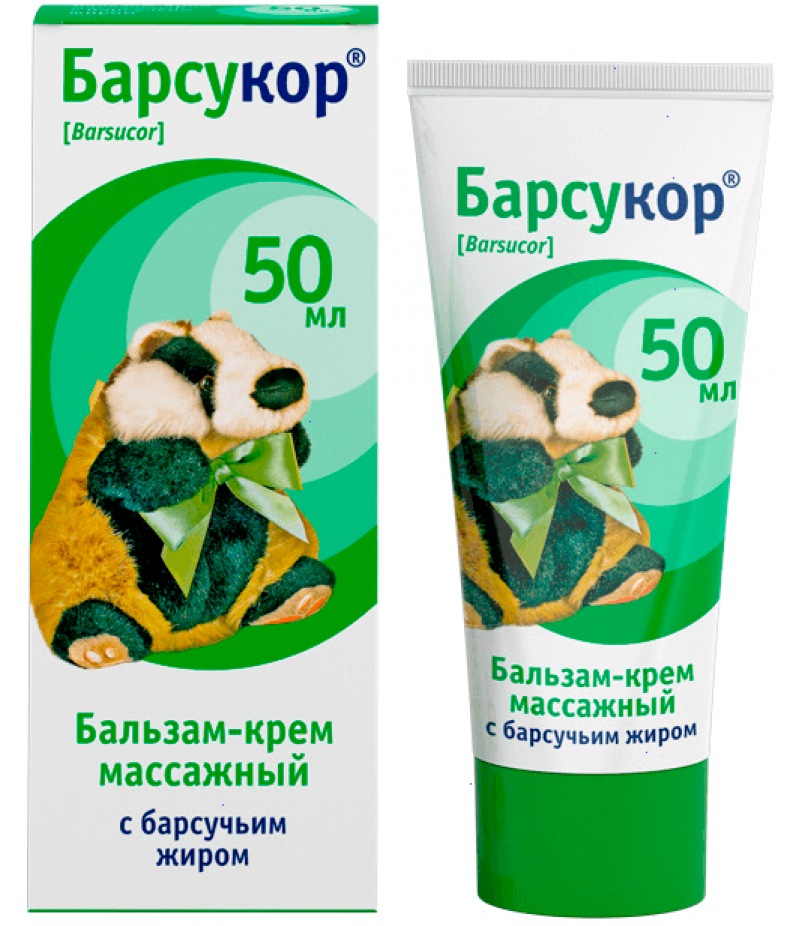 Barsucor balm-cream 50ml Barsucor balm-cream 50ml