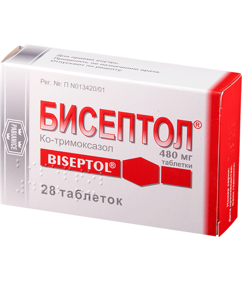 Biseptol tabs 480mg #28 Biseptol tabs 480mg #28