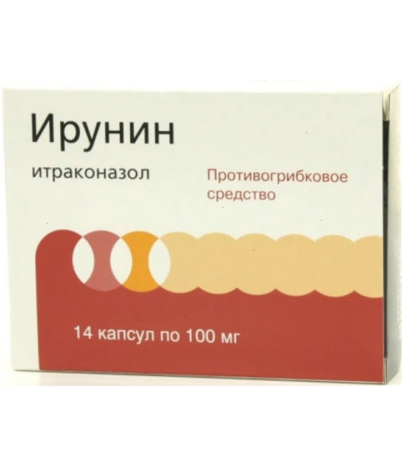 Irunin caps 100mg #14 Irunin caps 100mg #14