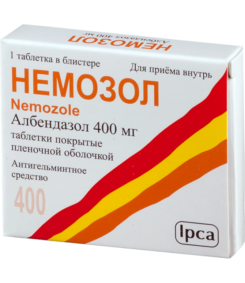Nemozole tabs 400mg #1 Nemozole tabs 400mg #1