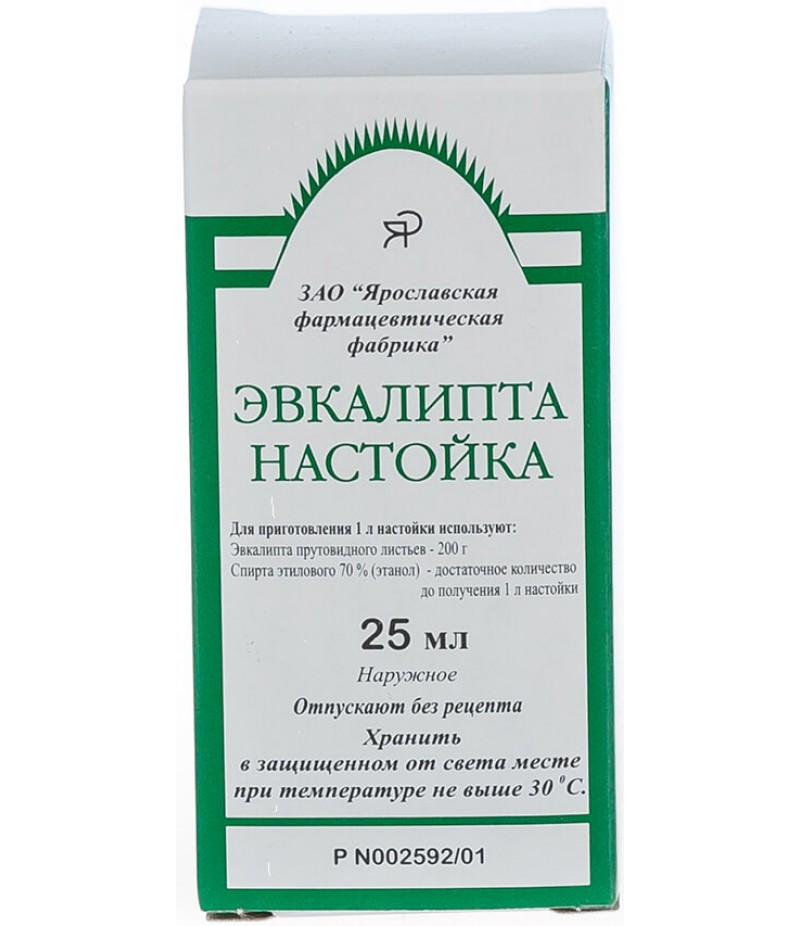 Eucalyptus tincture 25ml Eucalyptus tincture 25ml
