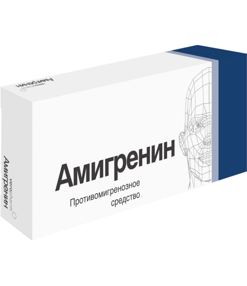 Amigrenin tabs 100mg #6 Amigrenin tabs 100mg #6