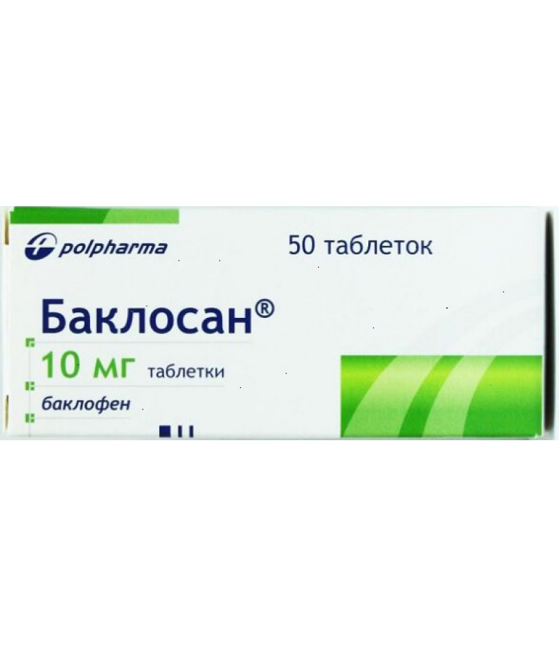 Baclosan tabs 10mg #50 Baclosan tabs 10mg #50