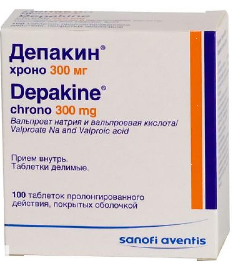 Depakine Chrono 300mg #100 Depakine Chrono 300mg #100