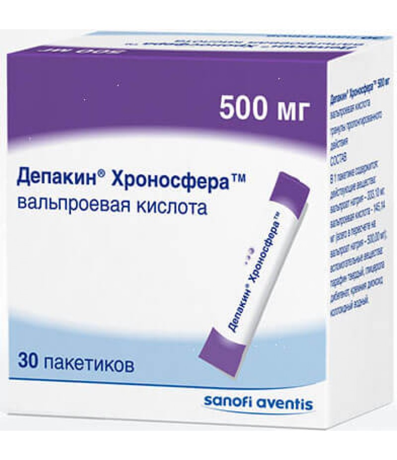 Depakine Chronosphere 500mg #30 Depakine Chronosphere 500mg #30