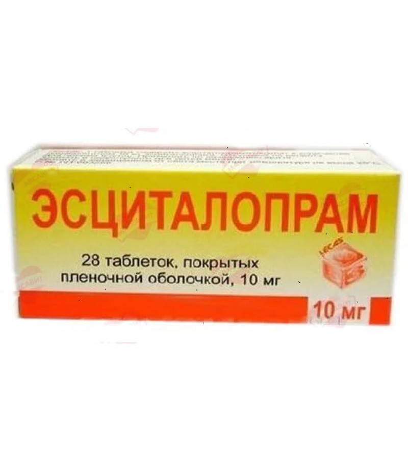 Escitalopram tabs 10mg #28 Escitalopram tabs 10mg #28