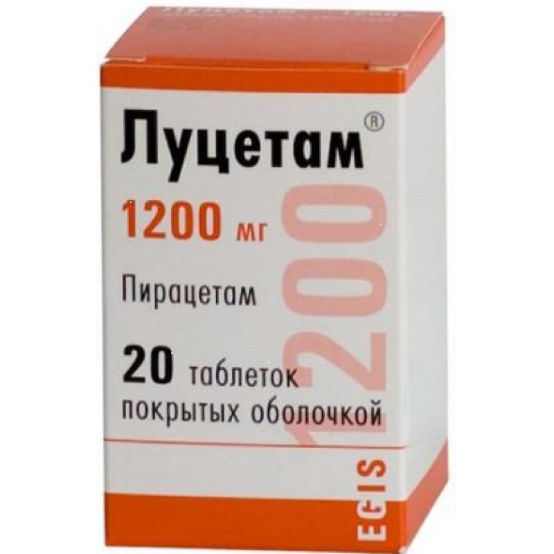 Lucetam tabs 1200mg #20