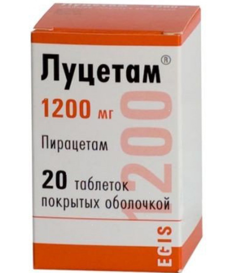 Lucetam tabs 1200mg #20 Lucetam tabs 1200mg #20