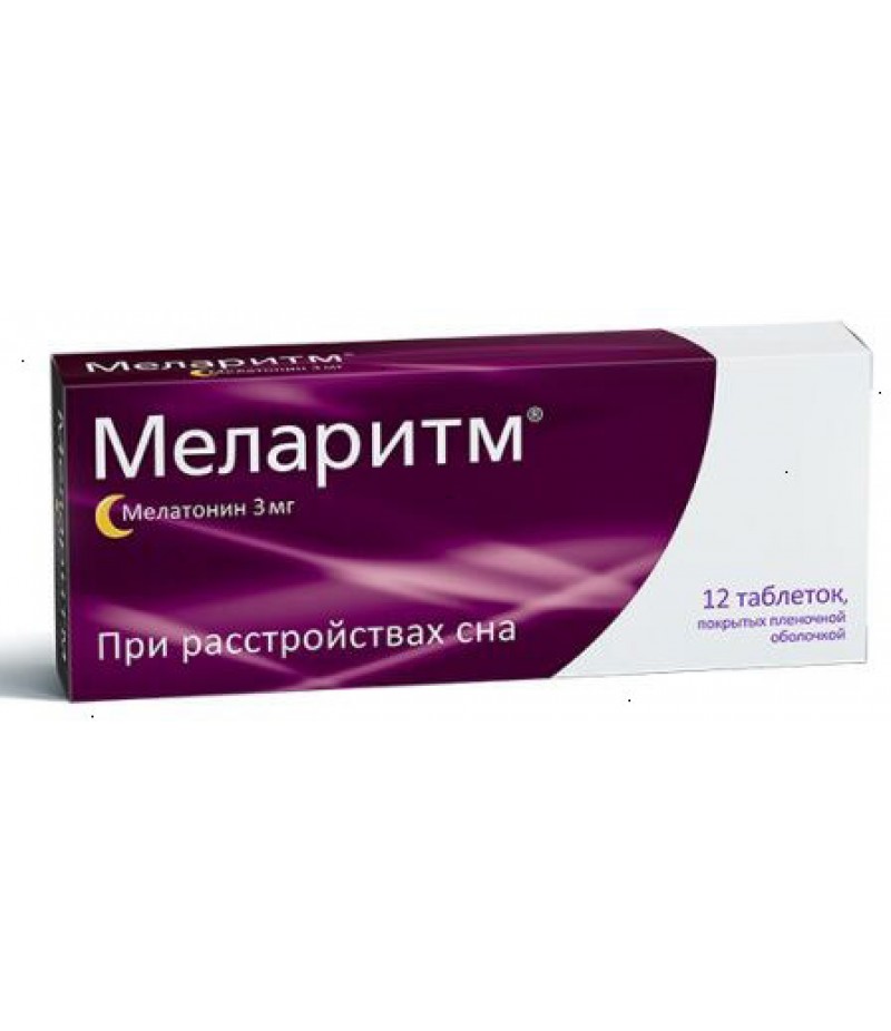Melarhythm tabs 3mg #12 Melarhythm tabs 3mg #12