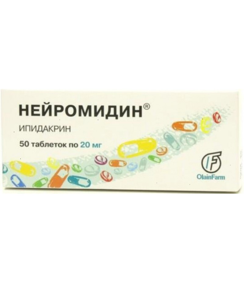 Neuromidine tabs 20mg #50 Neuromidine tabs 20mg #50