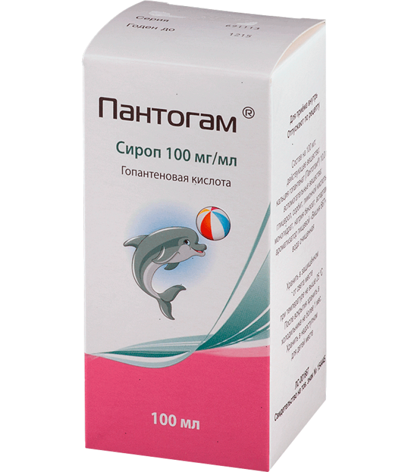 Pantogam syrup 10% 100ml Pantogam syrup 10% 100ml