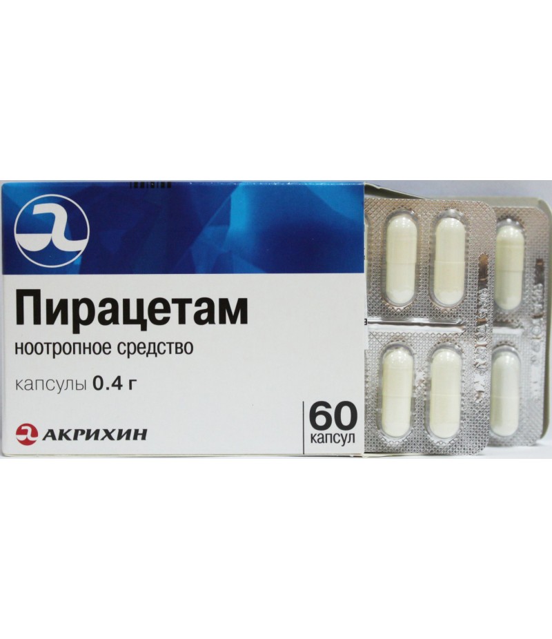 Piracetam caps 400mg #60 Piracetam caps 400mg #60