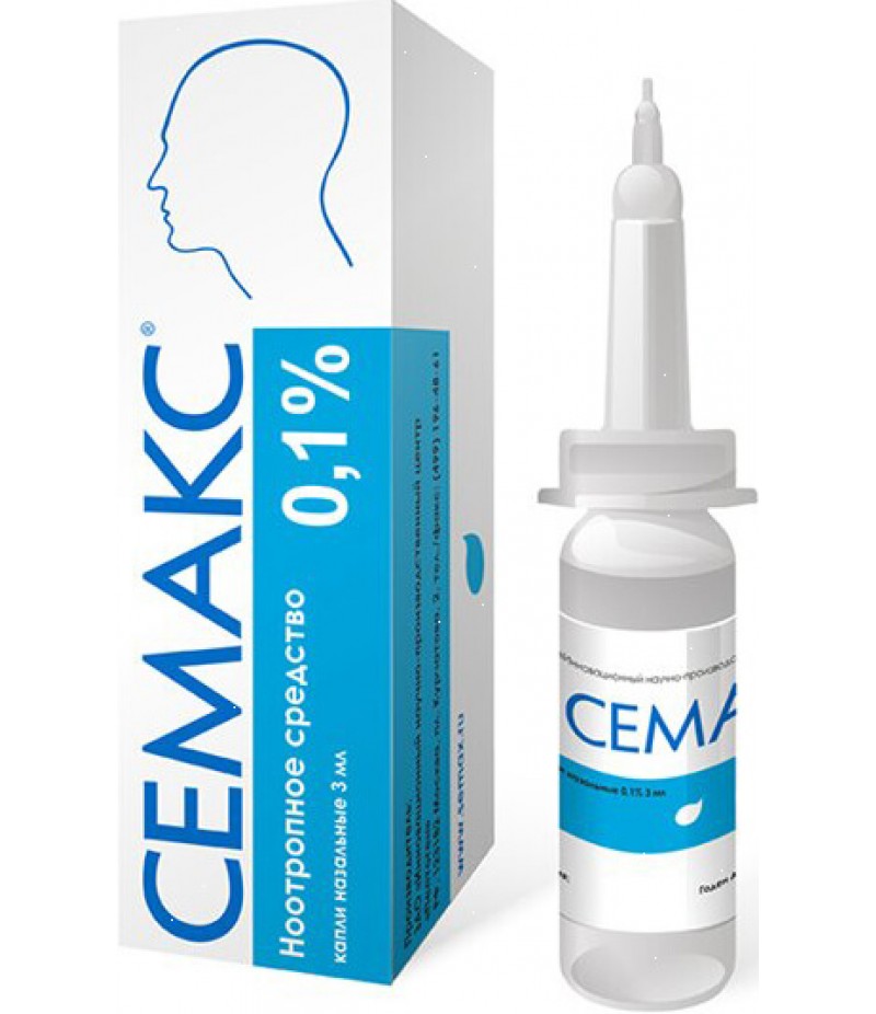 Semax drops 0.1% 3ml Semax drops 0.1% 3ml