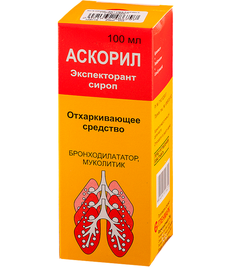 Ascoril Expectorant syrup 100ml Ascoril Expectorant syrup 100ml