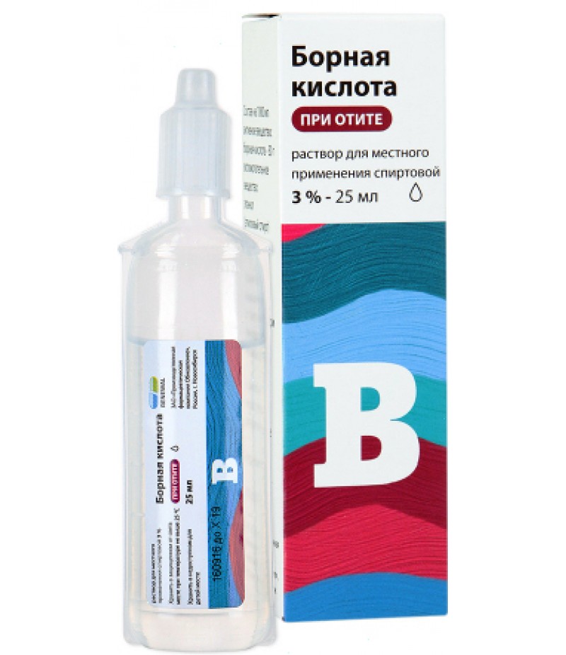 Boric acid 3% 25ml Boric acid 3% 25ml