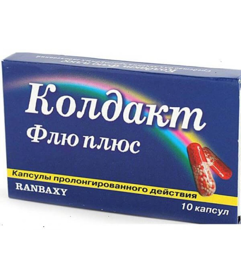 Coldact Flu Plus caps #10 Coldact Flu Plus caps #10