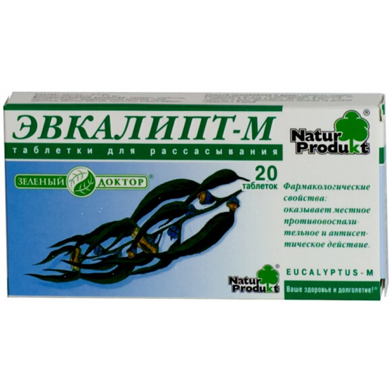 Eucalyptus-M tabs #20