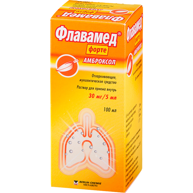 Flavamed Forte solution 30mg/5ml 100ml