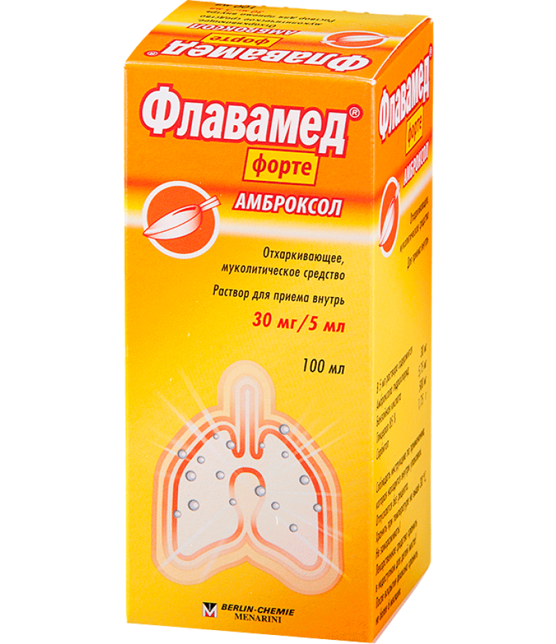 Flavamed Forte solution 30mg/5ml 100ml Flavamed Forte solution 30mg/5ml 100ml