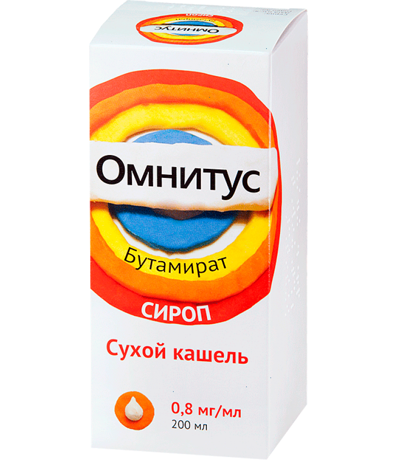 Omnitus syrup 0.8mg/ml 200ml Omnitus syrup 0.8mg/ml 200ml