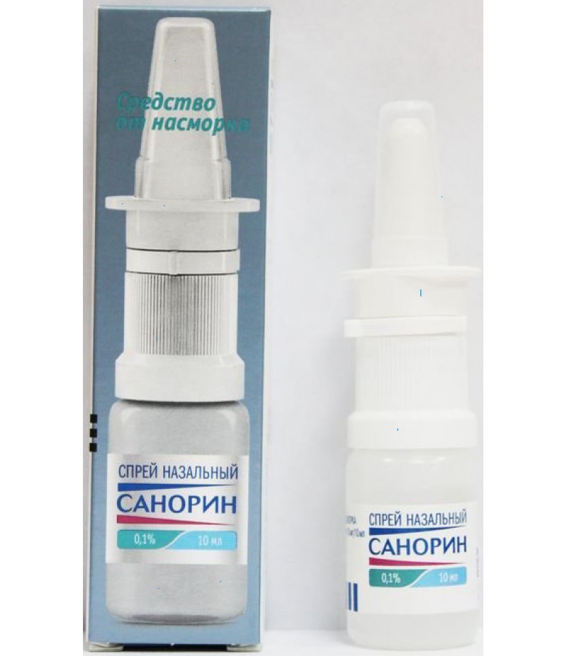 Sanorin spray 0.1% 10ml Sanorin spray 0.1% 10ml