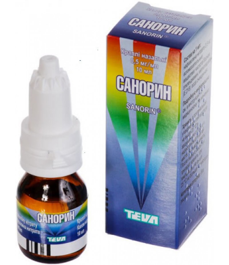 Sanorin drops 0.05% 10ml Sanorin drops 0.05% 10ml