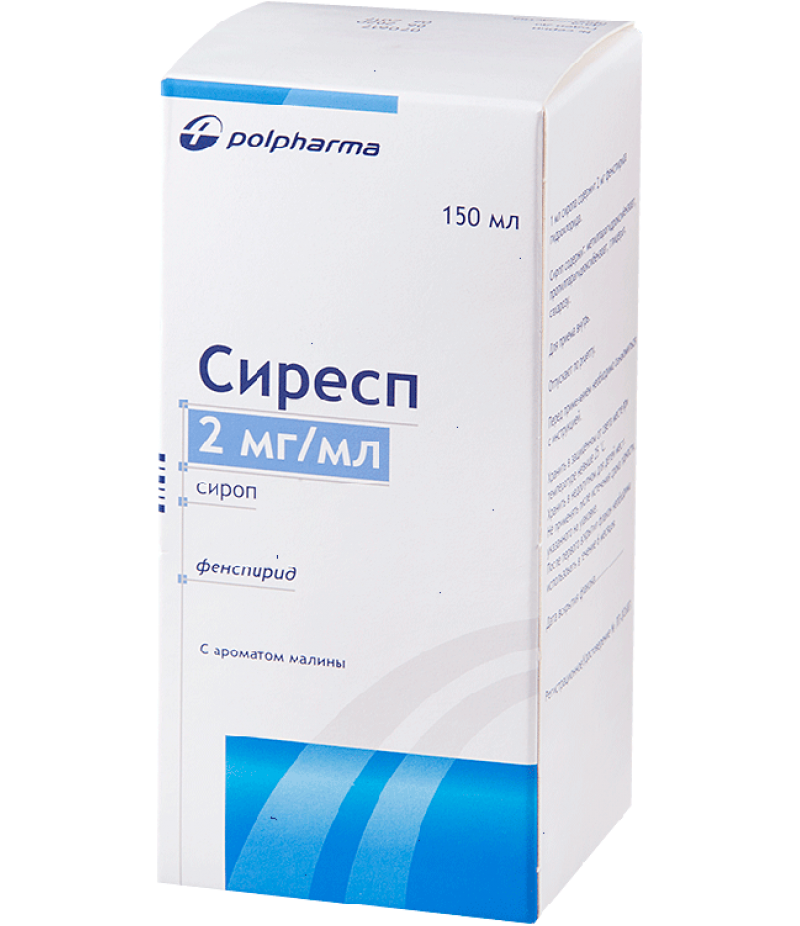 Syresp syrup 2mg/ml 150ml Syresp syrup 2mg/ml 150ml