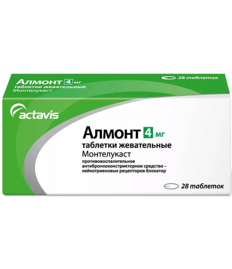 Almont tabs 4mg #28 Almont tabs 4mg #28
