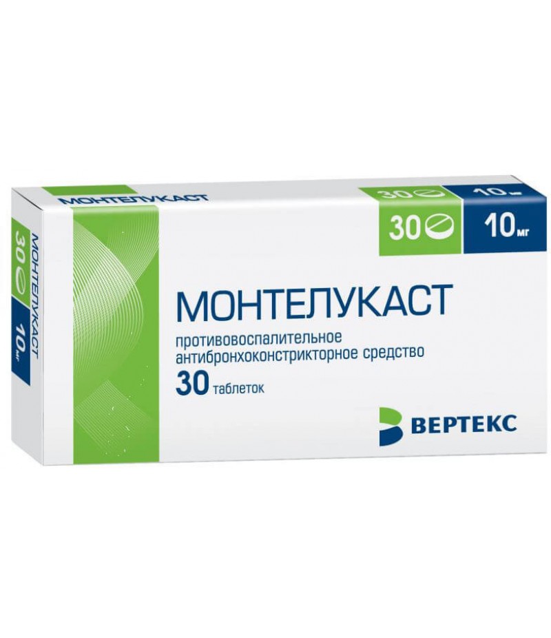 Montelucast tabs 10mg #30 Montelucast tabs 10mg #30
