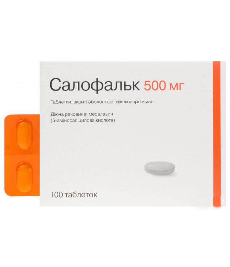 Salofalk tabs 500mg #100 Salofalk tabs 500mg #100