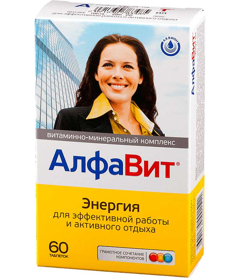 ALFAVIT Energy tabs #60 ALFAVIT Energy tabs #60