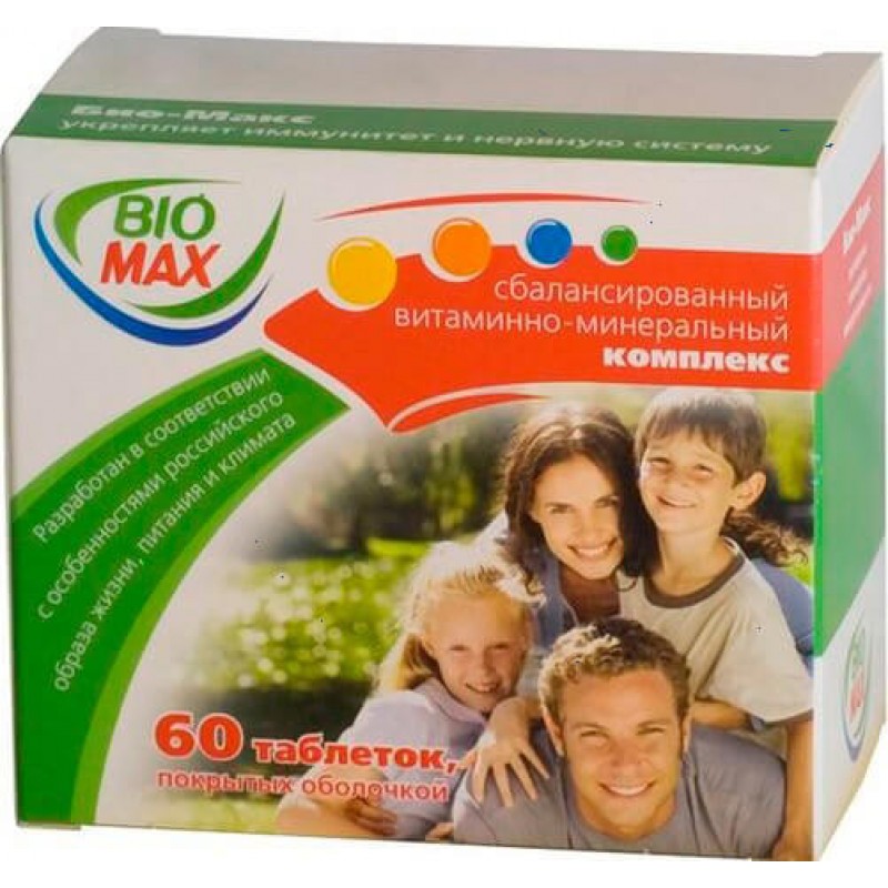 Bio-Max tabs #60