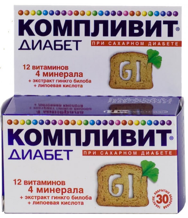 Complivit Diabetes tabs #30 Complivit Diabetes tabs #30