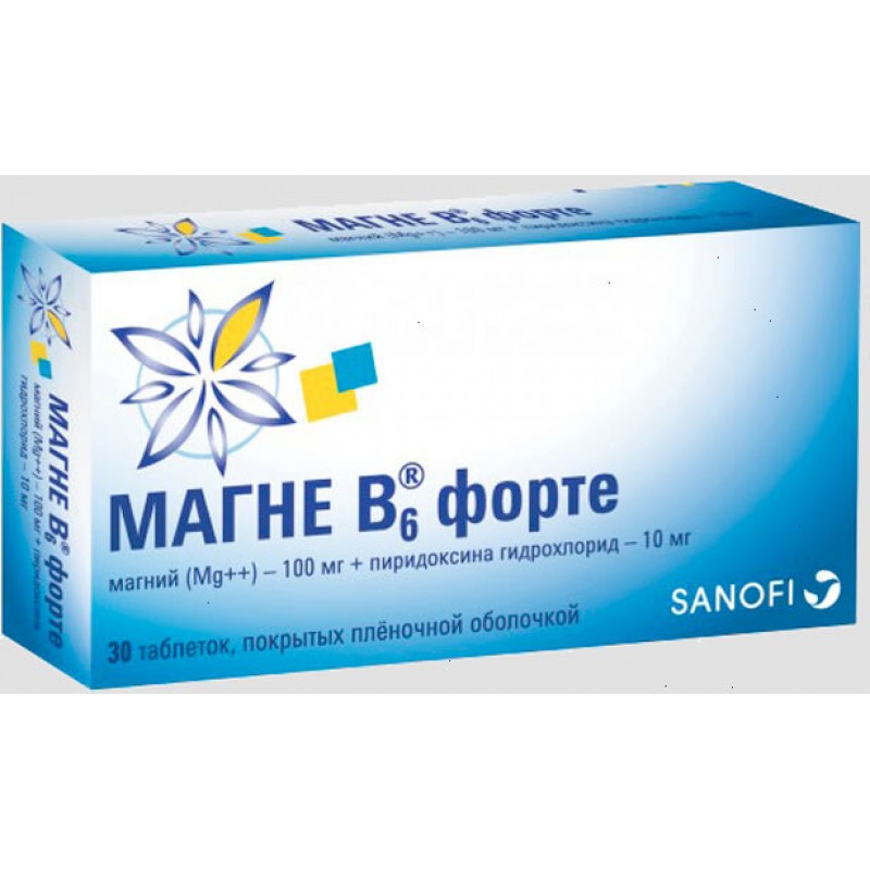 Magne B6 Forte tabs #30