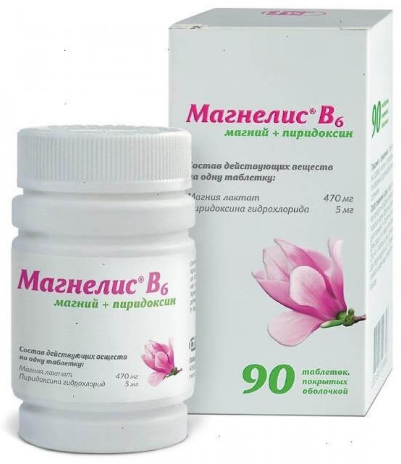 Magnelis B6 tabs #90 Magnelis B6 tabs #90
