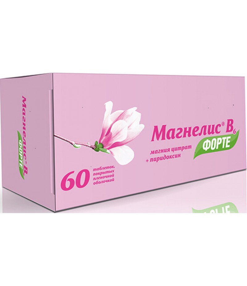 Magnelis B6 Forte tabs 100mg + 10mg #60 Magnelis B6 Forte tabs 100mg + 10mg #60