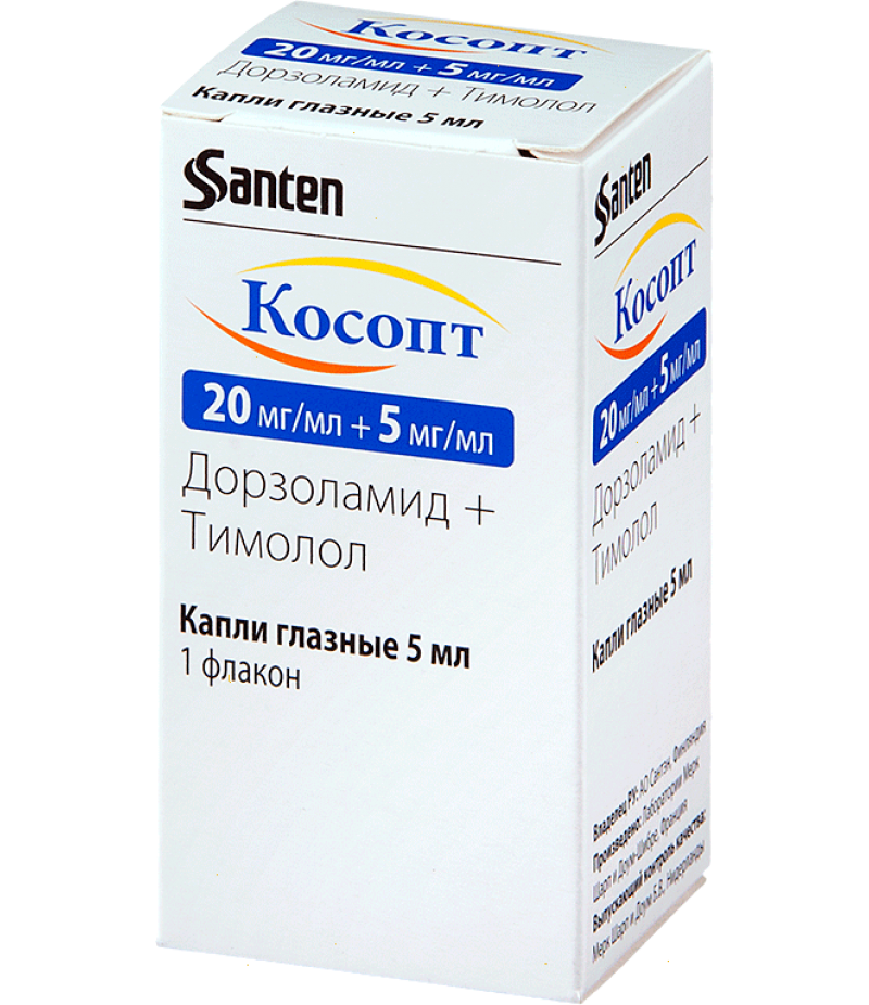 Cosopt 20mg + 5mg/ml 5ml Cosopt 20mg + 5mg/ml 5ml