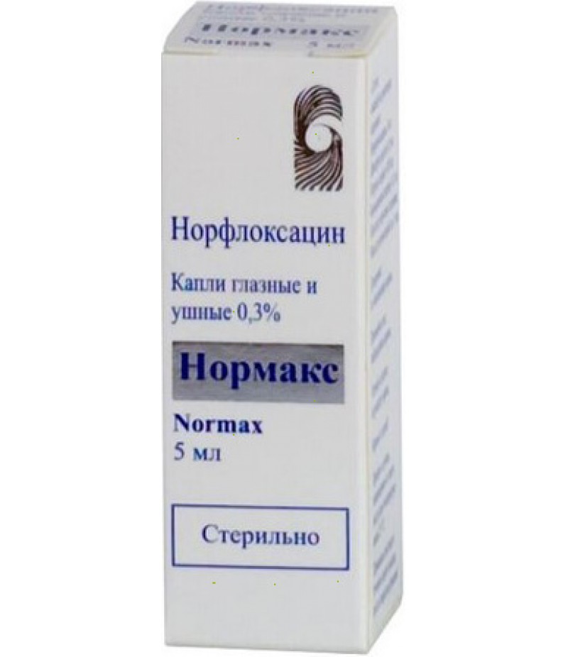 Normax eye/ear drops 0.3% 5ml Normax eye/ear drops 0.3% 5ml