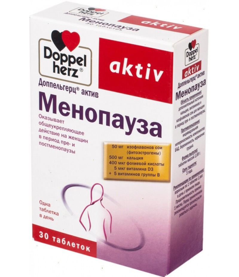 Doppelherz Aktiv Menopause tabs #30 Doppelherz Aktiv Menopause tabs #30
