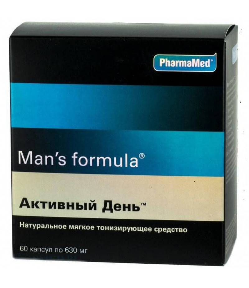 Man's Formula Active Day caps #60 Man's Formula Active Day caps #60